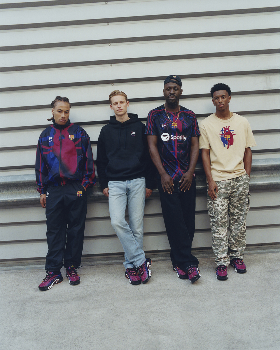 Bộ sưu tập thời trang hợp tác Nike × Patta × FC Barcelona