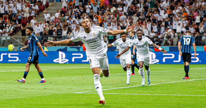 Mbappe nói về bàn thắng sau đoạt Siêu cúp châu Âu 2024