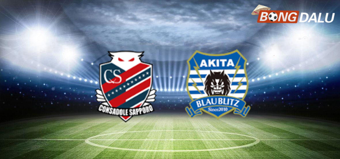 Consadole Sapporo VS Blaublitz Akita 12:00 16/08/2025 Hạng 2 Nhật Bản