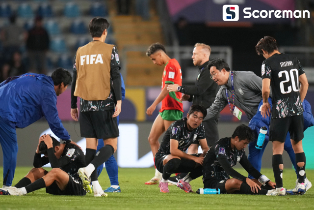 한국, 모로코에 1-2 패배… U20 월드컵 8강 좌절