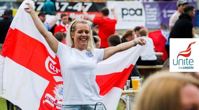 Beautiful Girl Fans in EURO2024