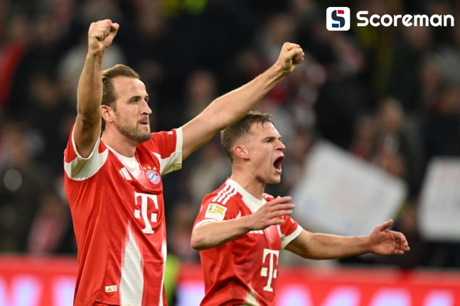 뮌헨, 도르트문트에 2-1 승리... 김민재, 후반 45분 교체출전