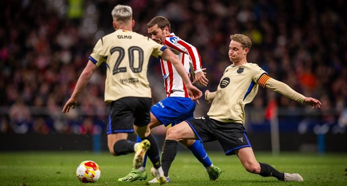 โกปาเดลเรย์ - แอตเลติโก้ มาดริด 4-0 บาร์เซโลน่า