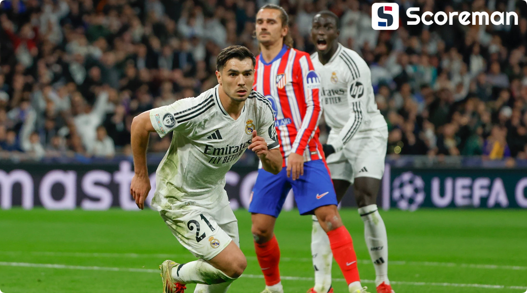 레알 마드리드, UCL 16강 1차전 '마드리드 더비'서 2-1 승리