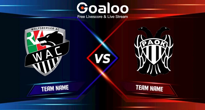 Wolfsberger AC VS PAOK Saloniki Prediction 15 August 2025