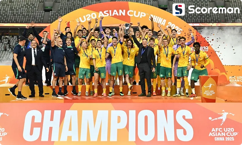 호주, 승부차기에서 사우디 꺾고 AFC U-20 아시안컵 첫 우승