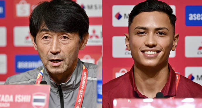 โค้ชอิชิอิ – กุสตาฟส์สัน เผยก่อนเกม ทีมชาติไทย เยือน ทีมชาติสิงคโปร์