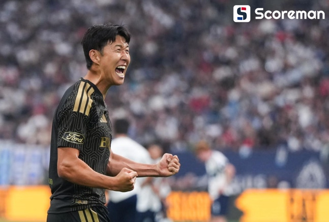 손흥민, 5경기 6골 폭발…LAFC, MLS 파워랭킹 5위→3위→2위 등극