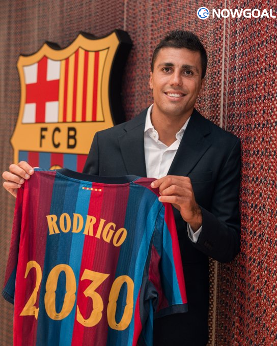 Rodri Joins Barcelona from Manchester City in €76.5m Transfer Deal