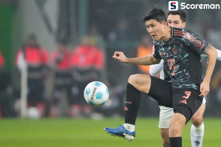 '공식전 전경기 출전' 김민재, 아킬레스건 문제로 16일 호펜하임전 결장할 듯