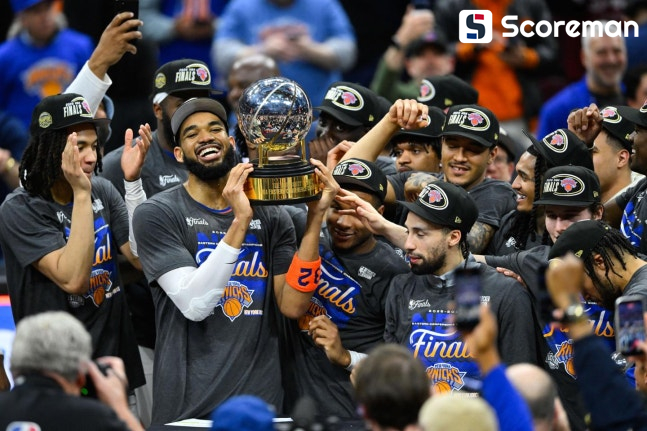 뉴욕 닉스, 클리블랜드에 4연승...27년 만에 NBA 파이널 진출