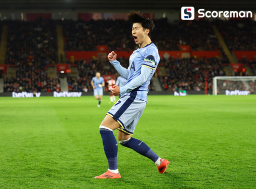 '1골 2도움' 손흥민, 시즌 6호골…토트넘 역대 최다 도움 '68개'