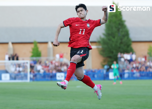 '이동경 결승골' 홍명보호, 엘살바도르와의 평가전 1-0으로 승리