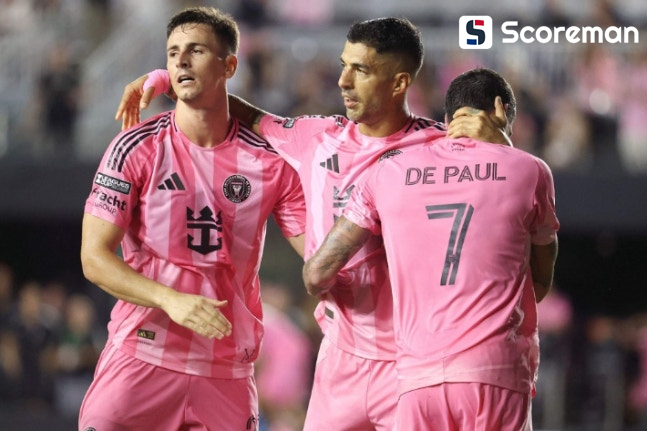 '햄스트링 부상' 메시 결장한 인터 마이애미, UNAM 꺾고 북중미 리그스컵 8강행