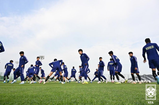 대한축구협회, U-20 아시안컵 예선 나설 대표팀 23명 확정…31일 레바논과 첫 경기