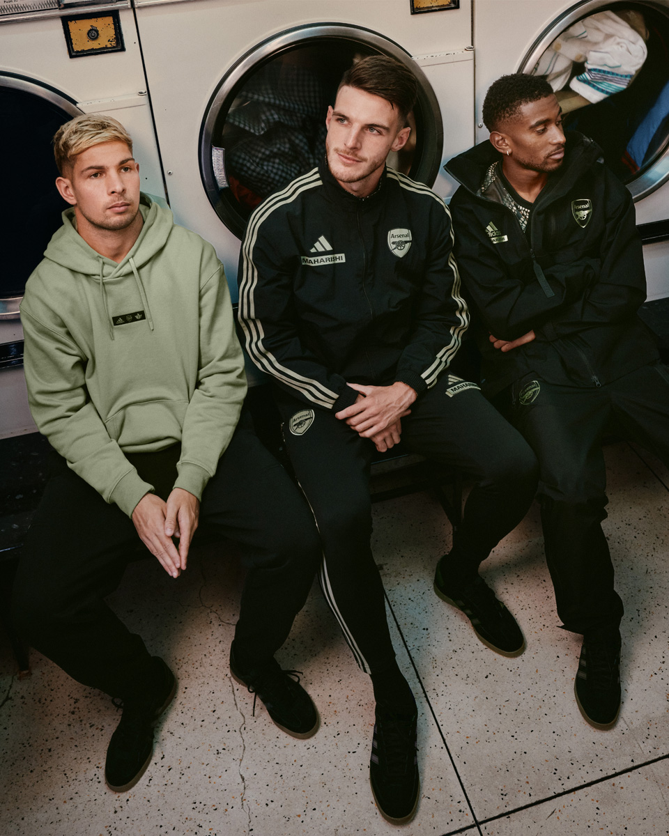 Adidas × Maharishi × Arsenal loạt trang phục chung