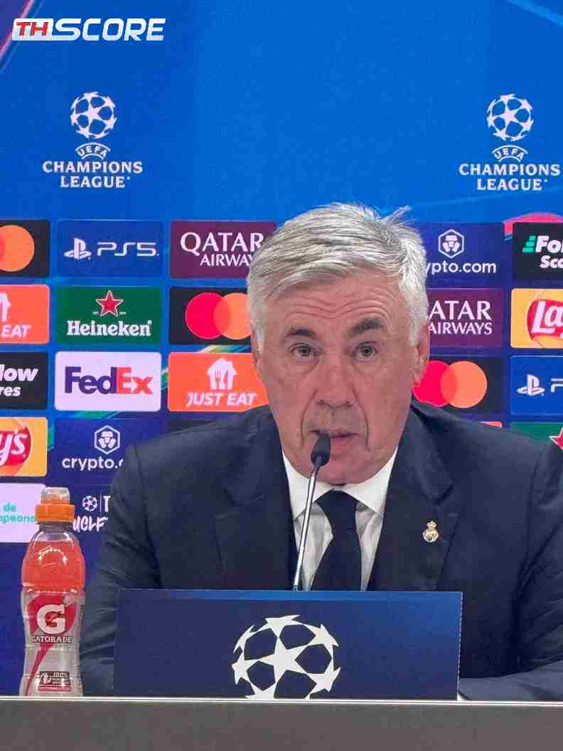 อันเชล็อตติ : การแพ้เกมนี้ไม่ได้เปลี่ยนแปลงอะไรเพราะถึงเราจะชนะก็ยังยากที่จะทะลุเข้ารอบแปดอันดับแรก