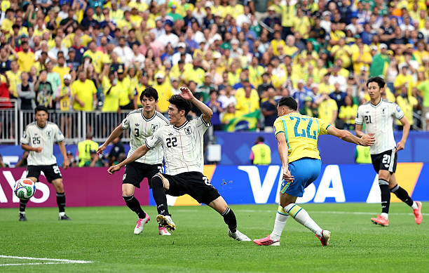 Brazil 2-1 Nhật Bản | Casemiro đánh đầu ghi bàn, Martinelli ghi bàn quyết định ở phút 90+5