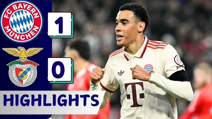 FT: Bayern Munchen 1-0 Benfica