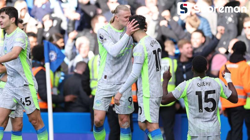 맨시티, 첼시 원정서 3-0 완승...9G 무패+아스널 추격