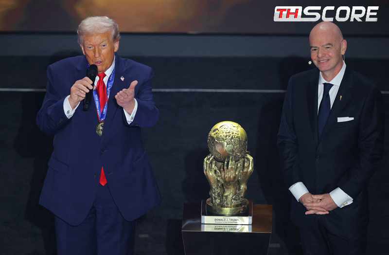 ​ฟีฟ่าประกาศมอบ 'รางวัลสันติภาพ' ครั้งแรกให้ ปธน. ทรัมป์