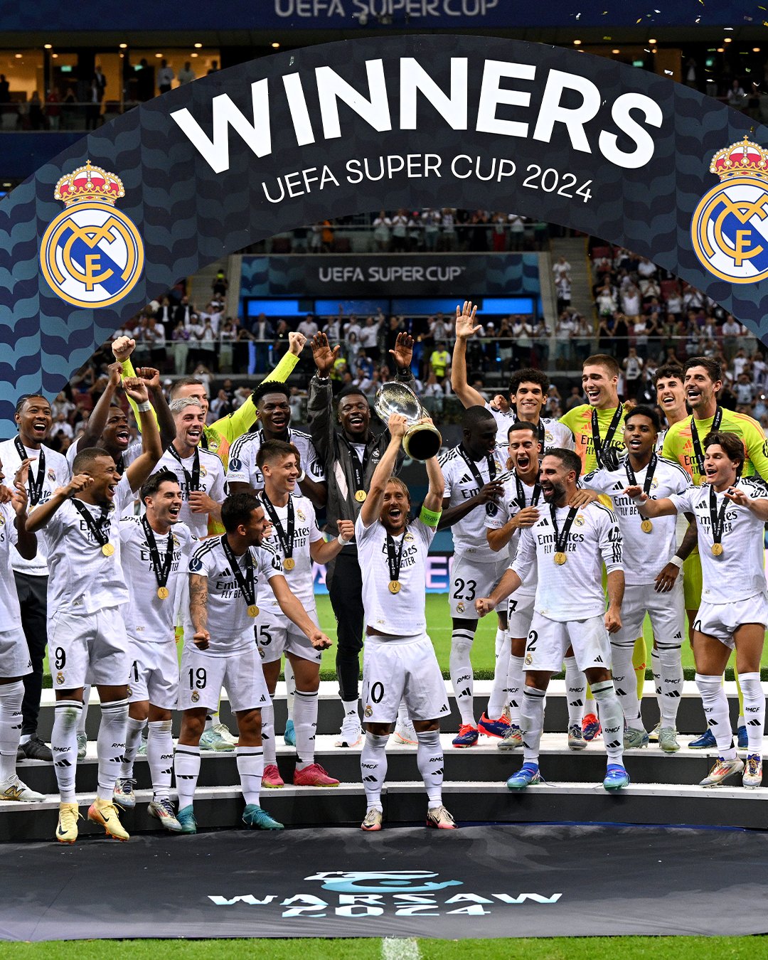 Kết quả Real Madrid 2-0 Atalanta: Real Madrid đoạt Siêu Cúp châu Ấu