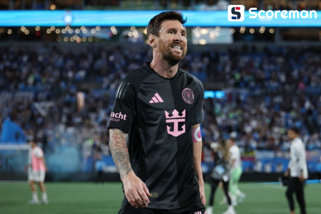 인터 마이애미, 샬럿에 0-3 완패... 메시 3년 만에 PK 실축