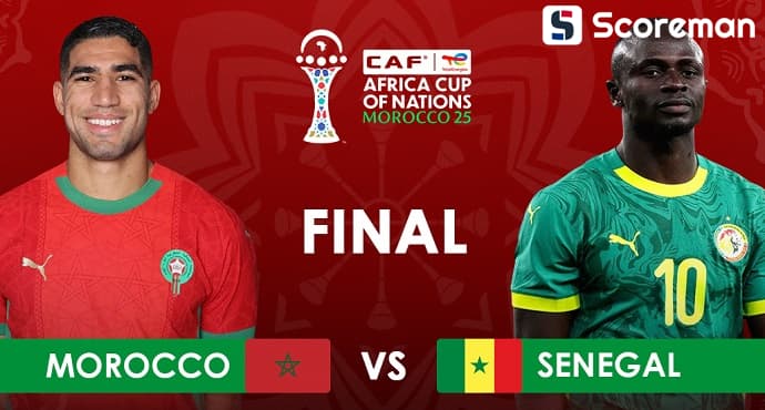 1월19일 아프리카 네이션스컵 결승 - 세네갈 VS 모로코 해외축구 분석 프리뷰