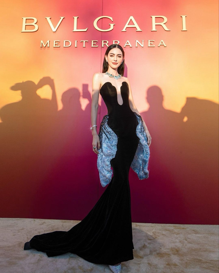 ใหม่ ดาวิกา เฉิดฉายงาน BVLGARI ที่บาหลี ลุคนี้สวยออร่าพุ่ง เป๊ะปังตั้งแต่หัวจรดเท้า