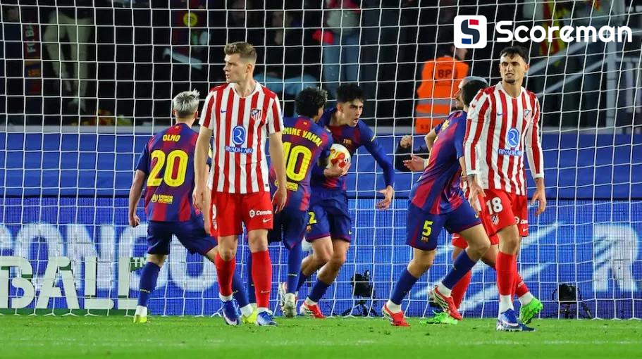 바르셀로나, 국왕컵 결승 진출 실패…AT 마드리드에 합계 3-4 패