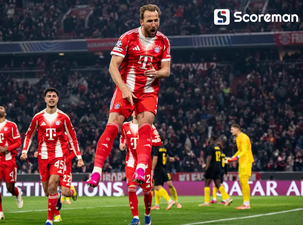 김민재 퇴장에도…뮌헨, 위니옹 SG 2-0 완파 ‘UCL 16강행’