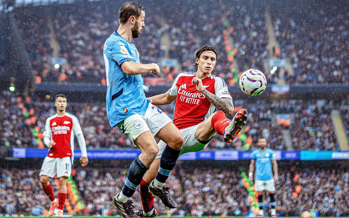 Kết quả Ngoại Hạng Anh: Manchester City 2-2 Arsenal