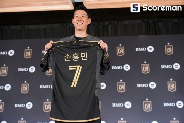 LAFC, 손흥민 영입 공식 발표…2029년 6월까지 연장 옵션