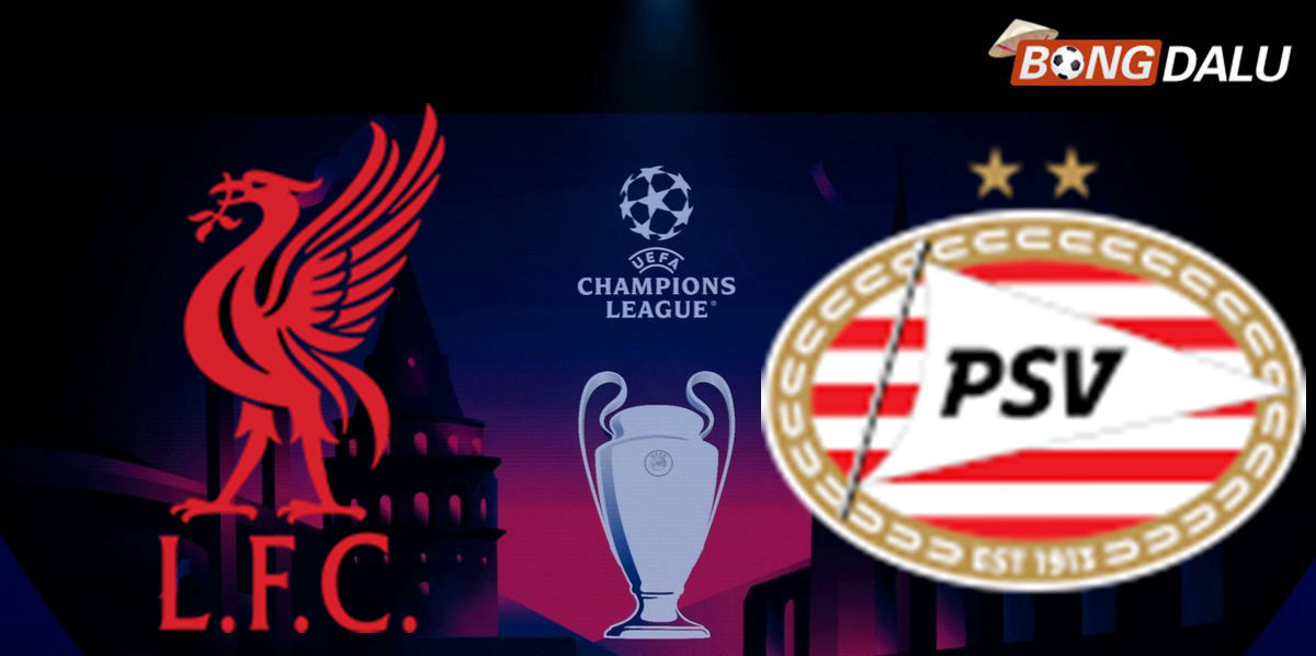Liverpool VS PSV Eindhoven 03:00 27/11/2025 UEFA Champions League