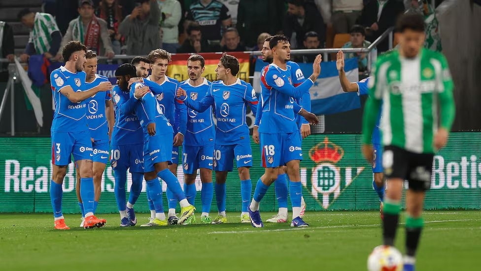 Real Betis 0-5 Atletico Madrid | Atletico Madrid thắng đậm Real Betis vào bán kết cúp nhà vua