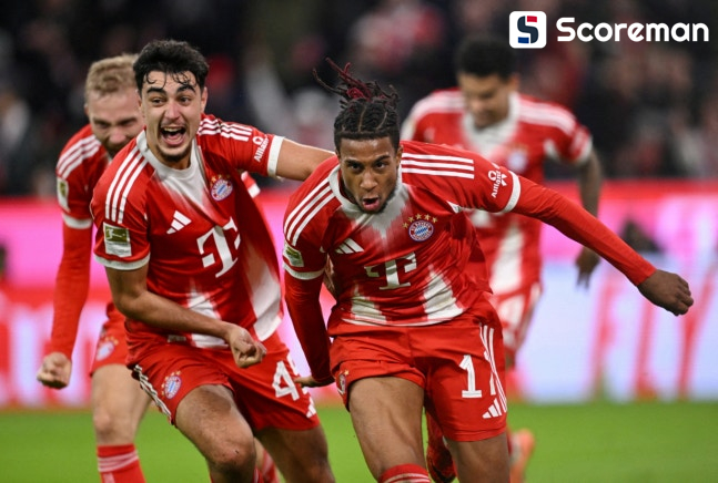 뮌헨, 도르트문트에 2-1 승리... 김민재, 후반 45분 교체출전