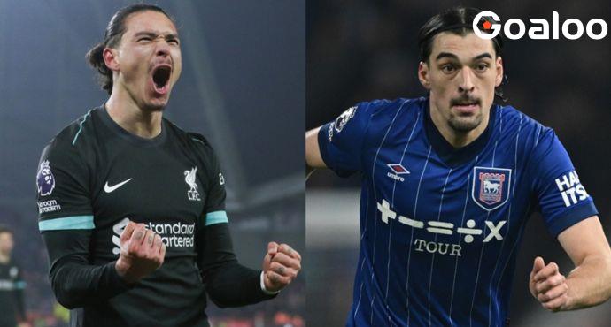 English Premier League---Liverpool VS Ipswich Town