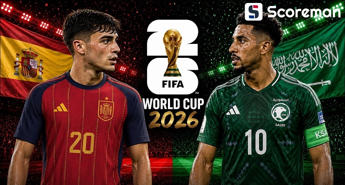 6월22일 월드컵 - 스페인 VS 사우디아라비아 해외축구 분석 프리뷰