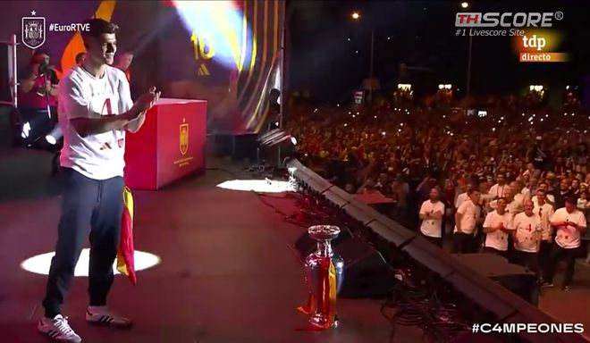 ​สเปนคว้าแชมป์ยูโร! ชาวสเปนทั่วประเทศออกมาฉลองกันอย่างล้นหลาม