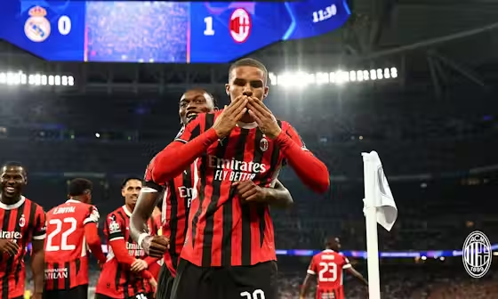 Kết quả Real Madrid 1-3 AC Milan | Real chịu 2 trận thua liên tiếp tại Bernabeu