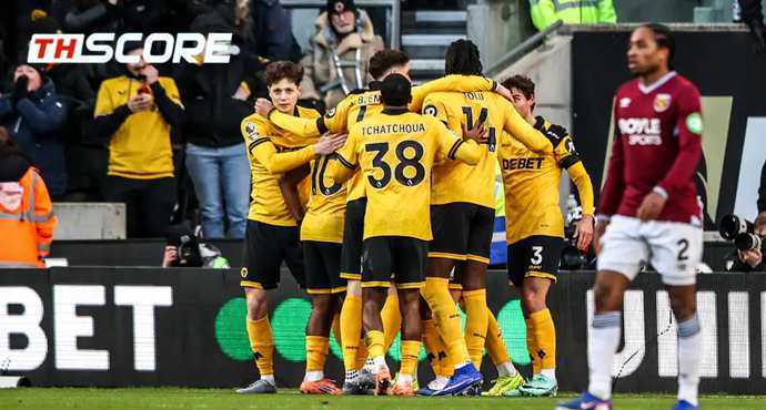 พรีเมียร์ลีก - วูล์ฟแฮมป์ตัน 3-0 เวสต์แฮมยูไนเต็ด