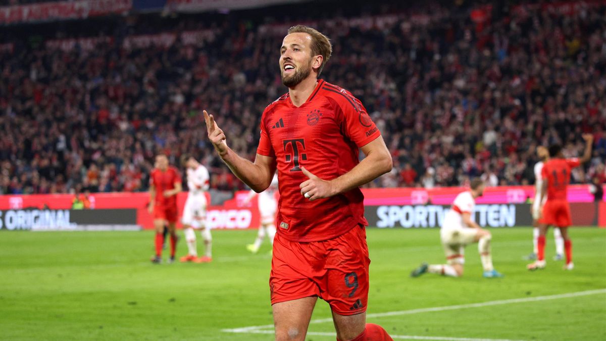 Harry Kane Shines with Hat Trick in Bayern Munich's 4-0 Victory Over Stuttgart