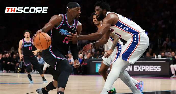 NBA - ไมอามี่ ฮีต 119-109 76 เซอร์ส