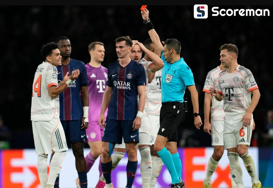 PSG, 바이에른 뮌헨에 1-2 패배