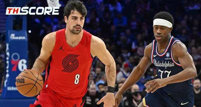 NBA - 76 เซอร์ส 109-103 ปอร์ตแลนด์ เทรลเบลเซอร์ส