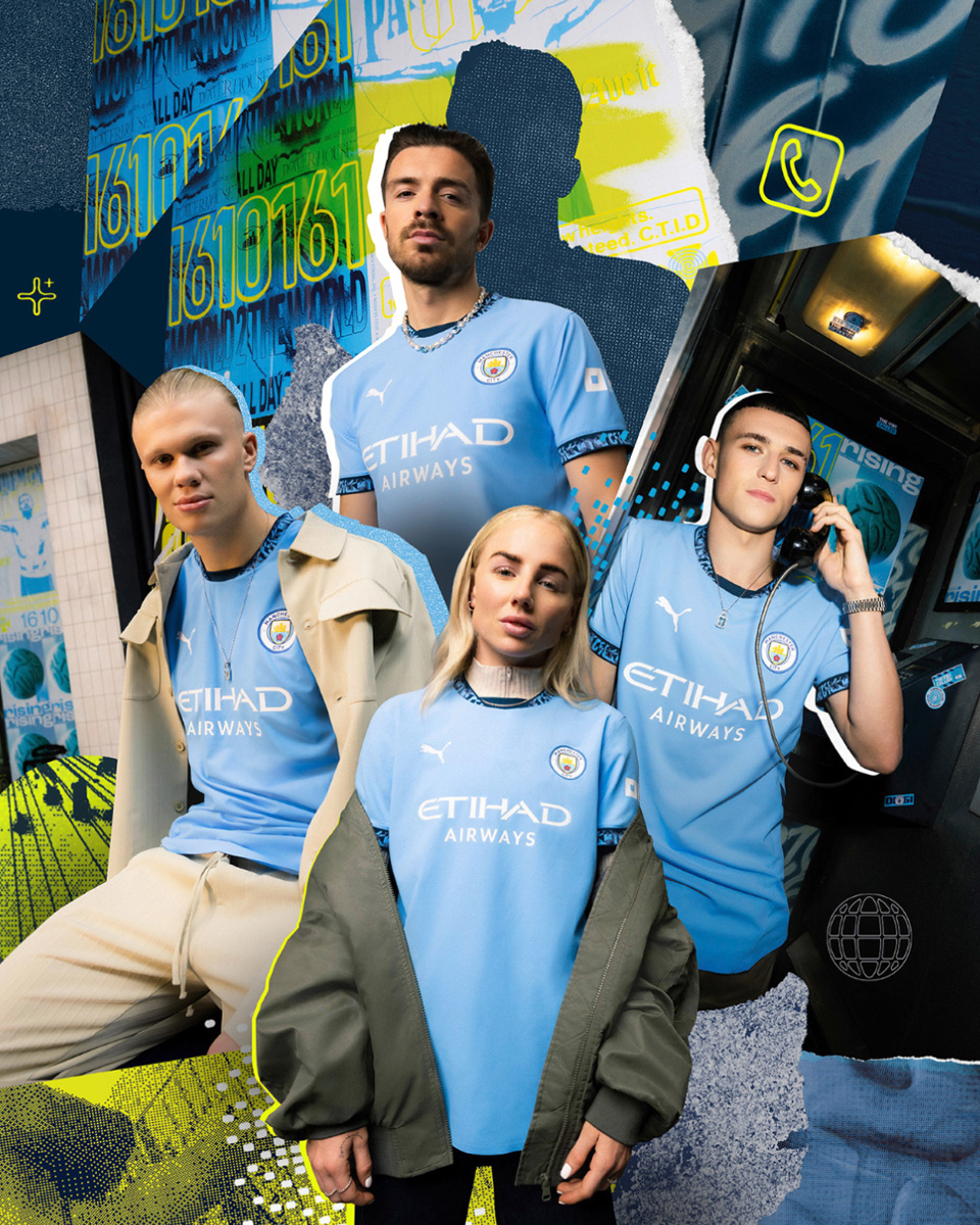 Áo thi đấu sân nhà của Manchester City cho mùa giải 2024-25