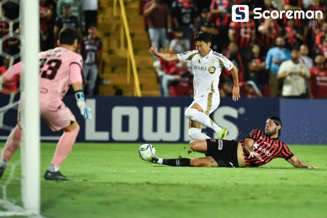 '손흥민 풀타임' LA FC, 2-1 역전승으로 CONCACAF 챔피언스컵 8강 진출