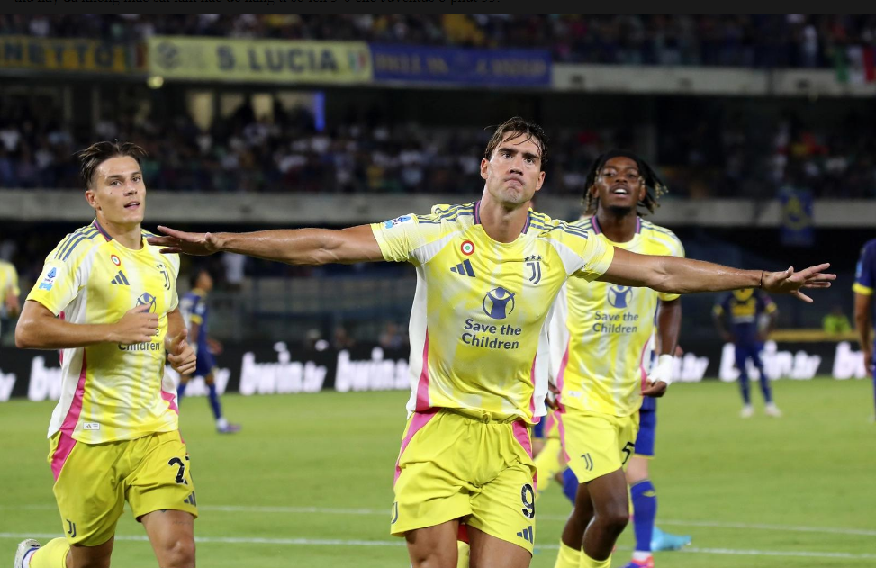 Kết quả VĐQG Ý: Hellas Verona 0-3 Juventus