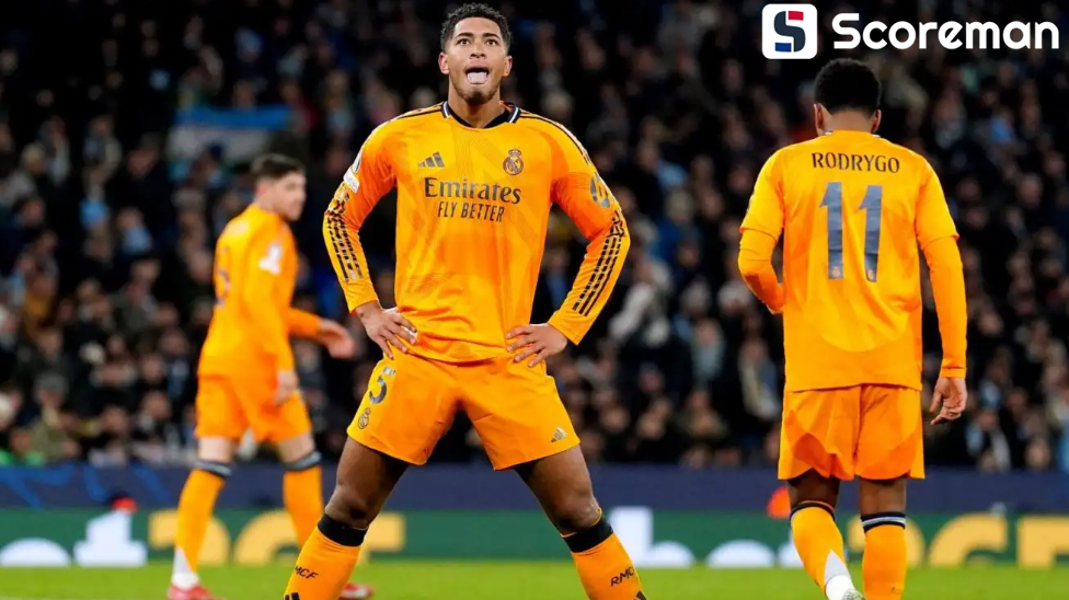 레알 마드리드, 후반 2골로 맨시티에 3-2 역전승