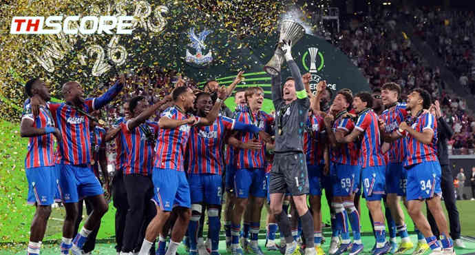 พาเลซเฉือนราโย 1-0 ซิวถ้วยคอนเฟอเรนซ์ลีิก กลาสเนอร์พาทีมกวาด 3 แชมป์ใน 2 ปี